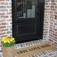Load image into Gallery viewer, Love Lives Here Doormat
