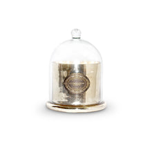Load image into Gallery viewer, Antique Gold Candle Jar with Dome
