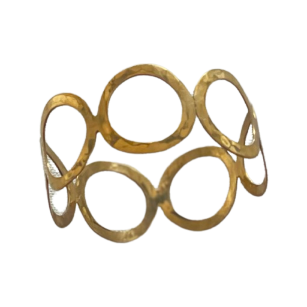Circle Brass Bracelet