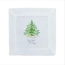 Load image into Gallery viewer, Wintery Tree Cocktail Napkin
